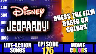 Disney Jeopardy • Guess the Color Palette | Live-action Songs
