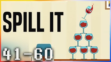 Spill It - Gameplay Walkthrough - Levels 41-60 | All Star |