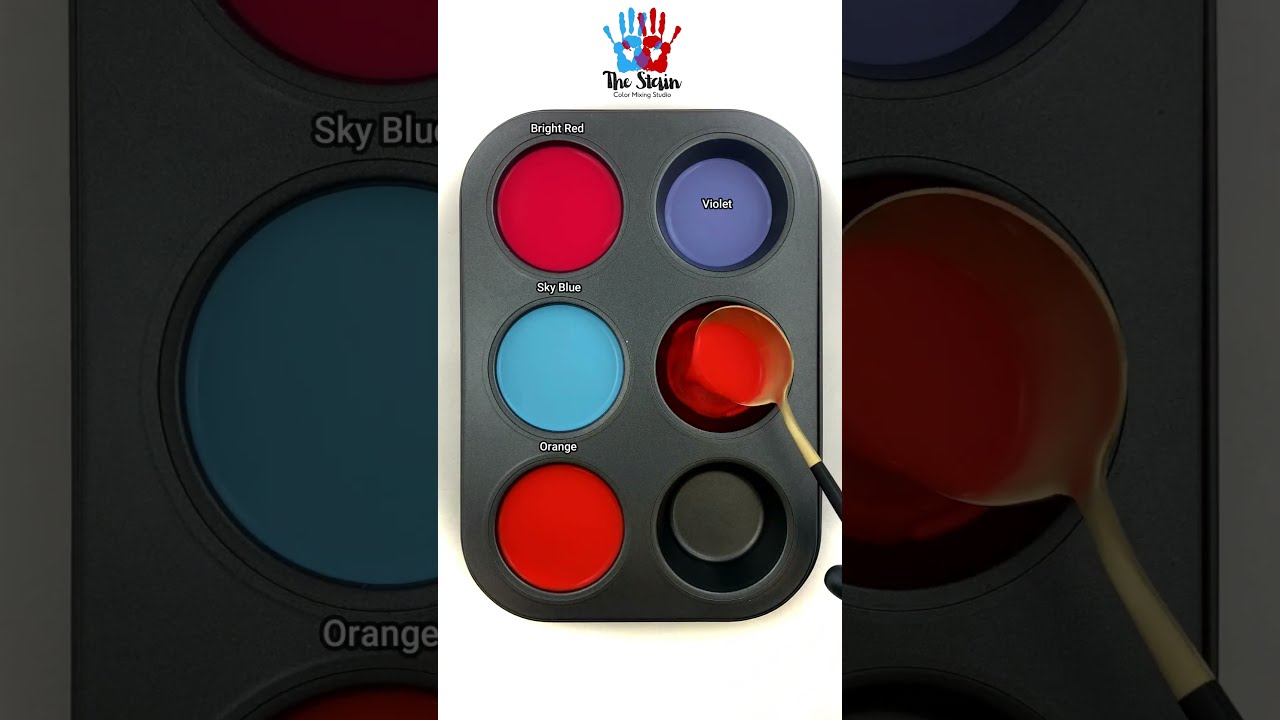 Watch These Colors Change Right Before Your Eyes Satisfying Colormixing Asmr