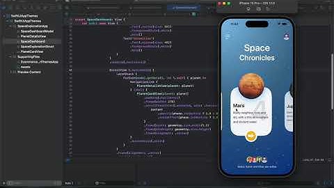 Scroll Transition and Scale Effect - Educational and News Application - SwiftUI App Development