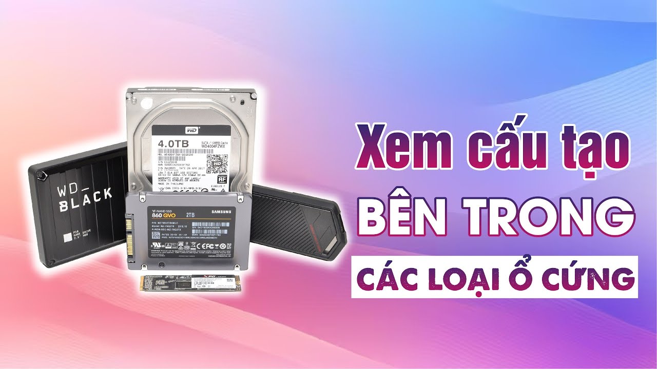 Ổ Routine Xem cấu tạo bên trong các loại ổ cứng máy tính - YouTube