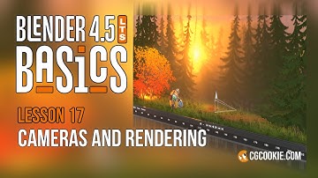 Cameras and Rendering in Blender - BLENDER 4.5 BASICS (part 17)