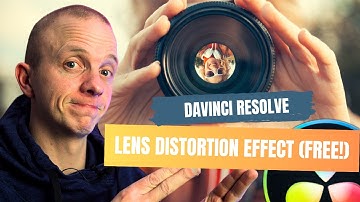 Crystal Clear Vision: Lens Distortion Fixing Techniques in DaVinci Resolve!