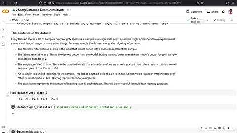 Using Datasets in DeepChem: An Introduction