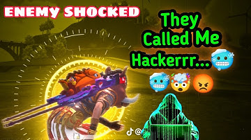 They Called Me Hackerrr…🥶🥶🤯😡#pubg