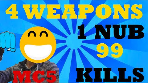 MODERN COMBAT 5: TOP 4 Most Effective & Easiest To Unlock Weapons!!!! 99 KILLS!!!!!