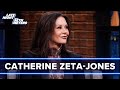 Don T Morticia Me Catherine Zeta Jones Daughter Called Out Her Iconic Side Eye From Wednesday 