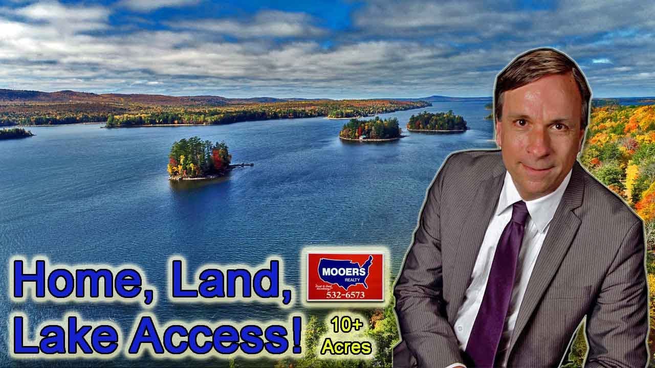 New Maine Real Estate Listing 10 Acres Land Home