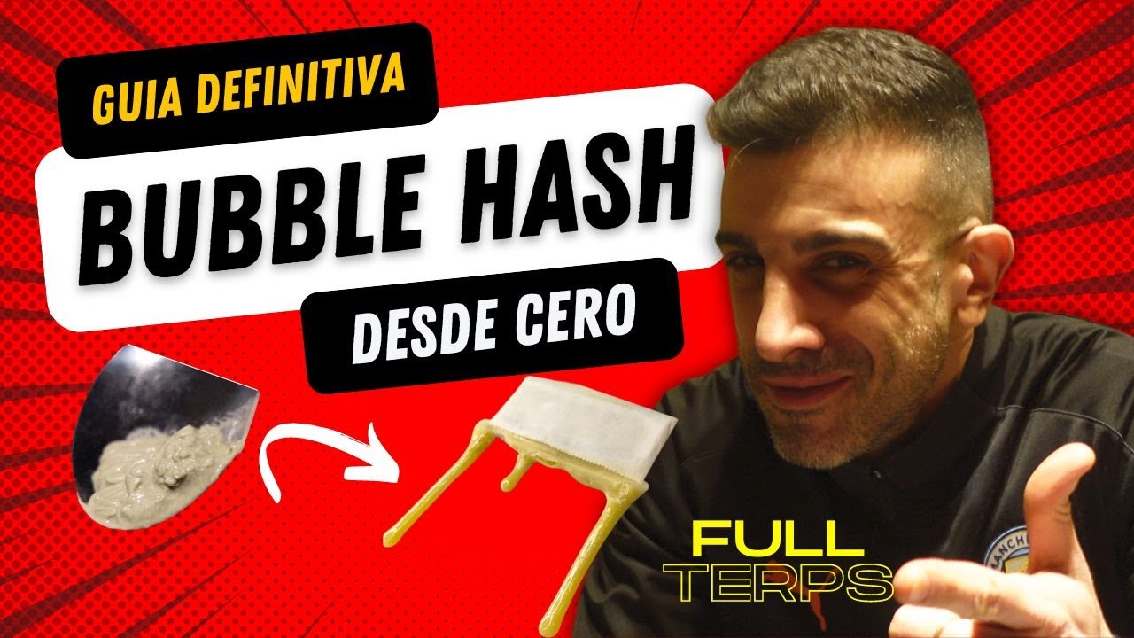 La mejor extracción de Cannabis - Bubble Hash para principantes