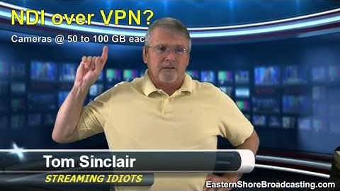 vMix 17 NDI over VPN? DIY Camera-Mounted Monitor Project! Reverse Text Ticker on Streaming Idiots