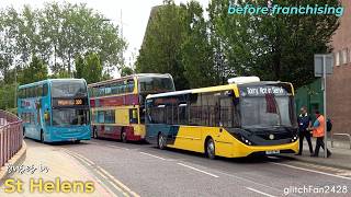 Buses in St Helens, England 2026