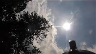 Clouds vs Solar Eclipse over Nashville. 2017