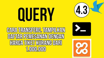 #4.3. query menampilkan data pada database bukti pembelian tiket Traveloka || tugas 5