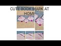 Craft with small paper how to make book mark at homecraft with waste paper