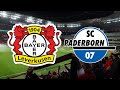 Bayer 04 leverkusen  sc paderborn 07 saison 20232024  impressionen
