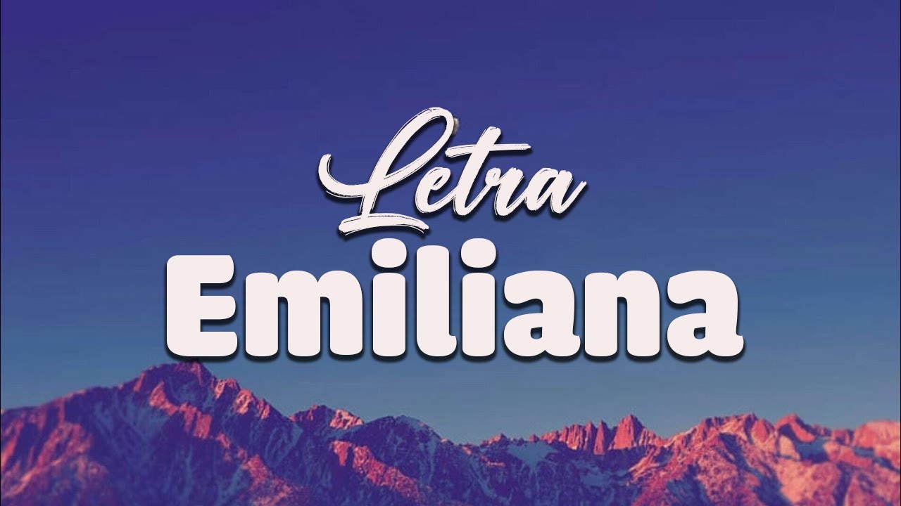 Download [Letra] Emiliana - CKay - Letra Música