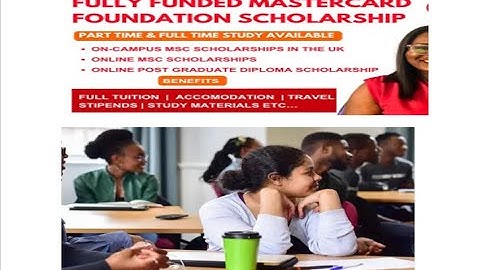 Mastercard Foundation Scholars Program at the University of Edinburgh 2026