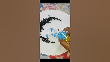 reverse #reverse #asmr #satisfying #beads #reversebeads #dominomarble #reversevideo #shorts
