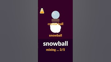 Use The SNOWBALL In Little Alchemy 2
