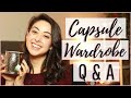 Emergency Clothing Swaps, Wearing Out Favorite Items, and Other Top Tips For Capsule Wardrobes!