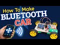 How to make a Bluetooth controlled car using Arduino