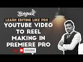 YouTube Video to Reel Making in Premiere Pro | Video Editing Tutorial in Hindi | Techstack Academy