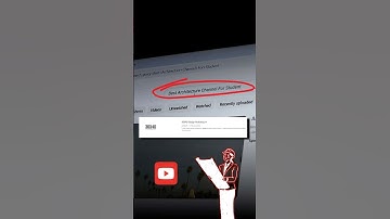 Youtube Channels Architecture Student Must Know!