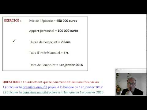 Vidéo: Comment Calculer Le Taux De Prêt