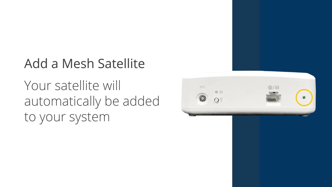 CommandIQ: Add a Mesh Satellite