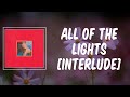All of the lights lyrics  kanye west