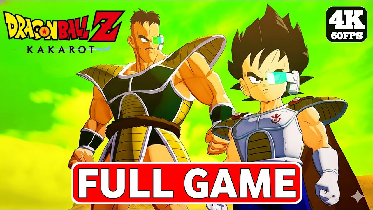 Prince Vegeta Story Dragon Ball Z Kakarot Gameplay Walkthrough FULL GAME No Commentary