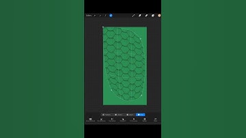 Warp tool in Procreate
