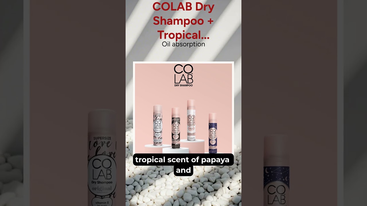 COLAB Dry Shampoo + Tropical Fragrance 200ml