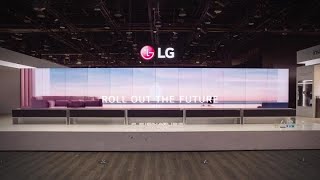 LG at CES 2019 - LG SIGNATURE OLED TV R
