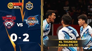 Johor Tigris 0 - 2 KL Thunder | Final | Champions Cup | Emas Anuar STL 2021/22