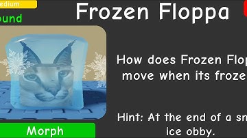 How To Get The “Frozen Floppa” | Find The Floppa Morphs #roblox #floppa