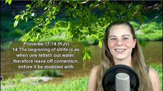 Player Profile Proverbs 17:14 KJV - Slow to Wrath - Scripture Songs