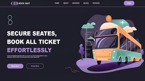 Create Ticket Booking Website Using HTML & CSS | Fast Code