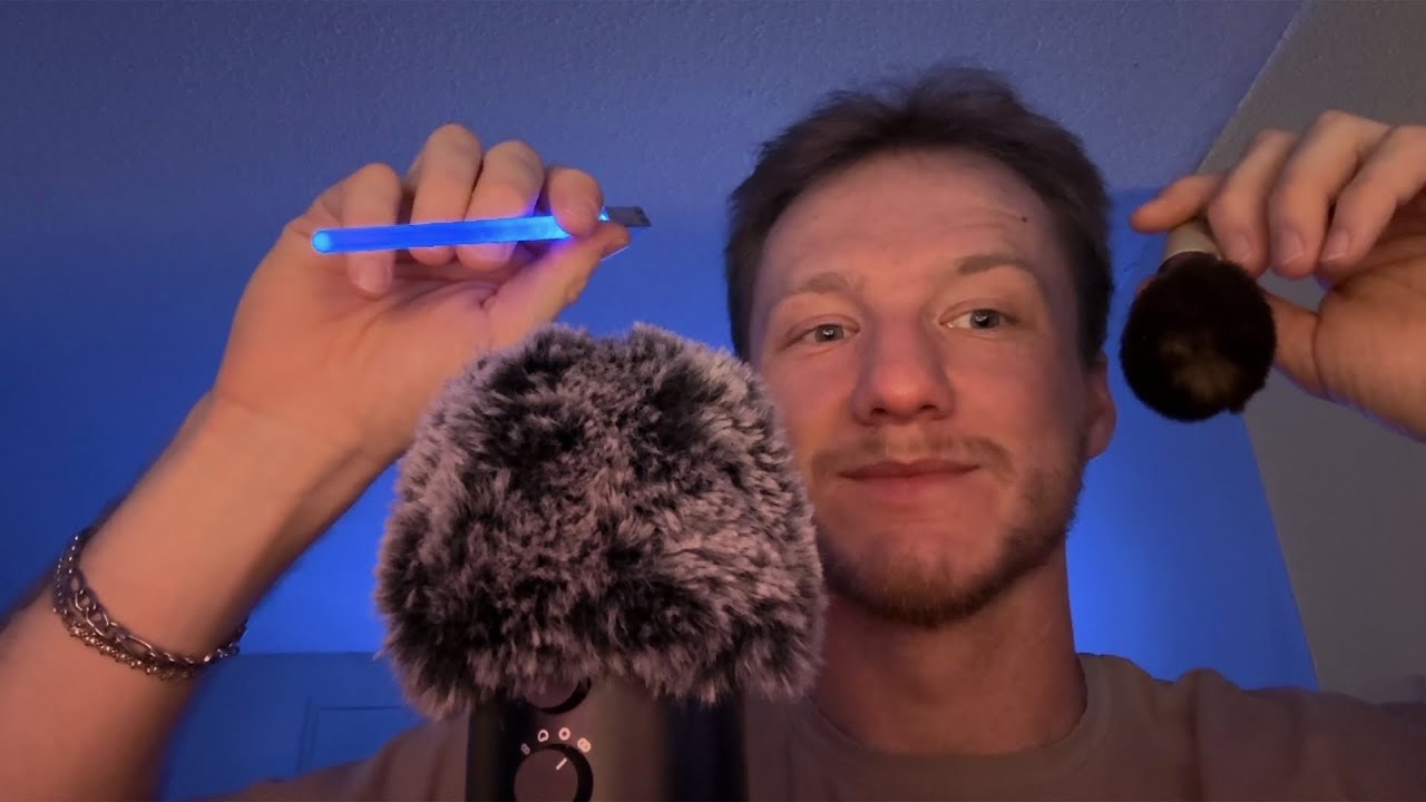 guided relaxation for deep sleep ASMR! (whispering, light triggers, mouth sounds)