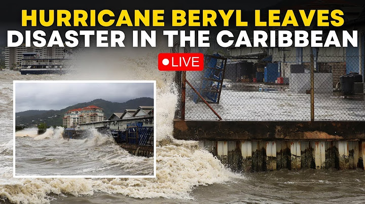 Hurricane Beryl 2024 Live Updates: Hurricane Beryl Becomes The Earliest Category 5 On Record