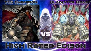 YCS Champion @Meta-Foes Hybrid Blackwings vs Gladiator Beasts - High Rated Edison Yu-Gi-Oh!