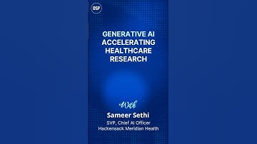 Generative AI Accelerating Healthcare Research