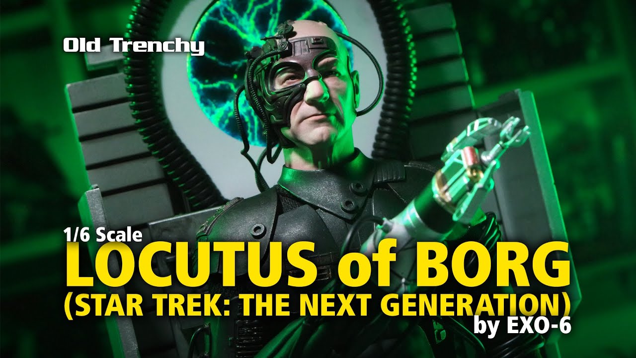 Super 7 Star Trek The Next Generation Locutus of Borg Figure