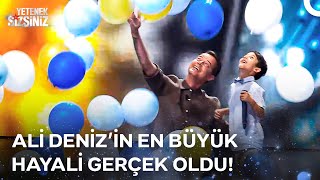 5 Yaşındaki Ali Deniz’in En Büyük Hayali Gerçek Oldu! 💫🎤