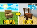 COME FARE una SEDIA REALISTICA - Minecraft ITA SURVIVAL #879