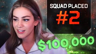 2ND PLACE IN A $100,000 APEX TOURNAMENT.... 🏆 6 Games | Apex Legends