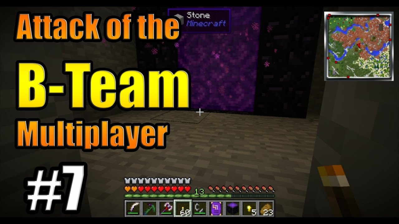 Attack Of The B Team Server German Minecraft| Attack of the B-Team| Server| E07 Advanced Portal Problems