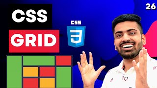 CSS Grid Layout In One Video | Complete Web Development Course #26