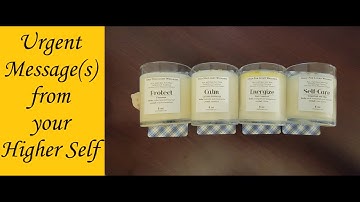 PICK A CARD: Urgent Message(s) from your Higher Self (featuring my handmade candles, now available!)