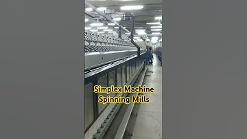Simplex Machine || Roving Frame || Spinning Mills || Textile Spinning #spinning